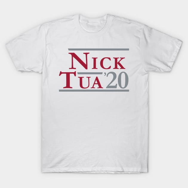 Saban and Tua For President T-Shirt by Parkeit